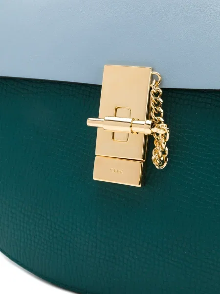 Geantă messenger Chloé verde