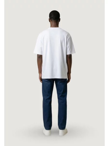 BOSS Póló Tee Collar Casual Fit fehér
