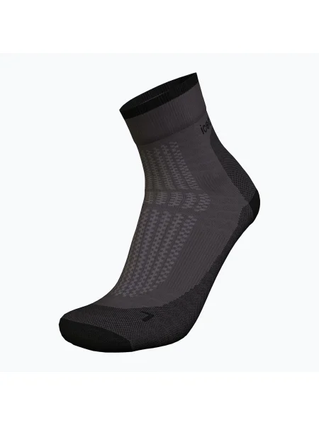 Icebreaker női trekking zokni Merino Hike+ Ultralight Quarter obszidián/fekete. Méret: M fekete
