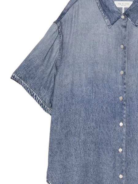 Scurt cămașă Rag & Bone albastru