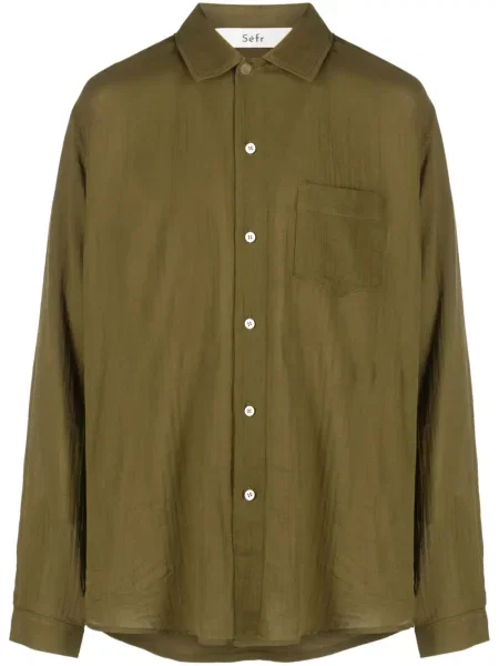 Дълго риза Séfr зелено