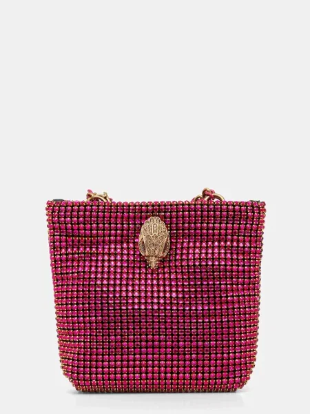Чанта Kurt Geiger London MINI PARTY TOTE розово