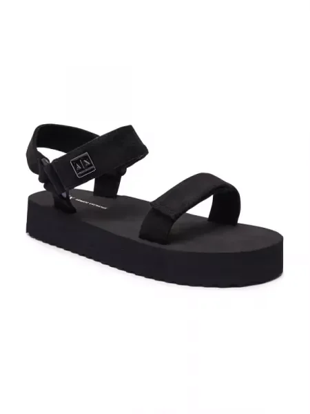 Armani Exchange Sandale negru