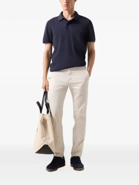 Tricou polo Bogner cu imagine albastru