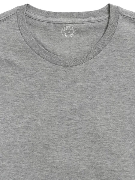 Тениска Brooks Brothers с кръгло деколте сиво