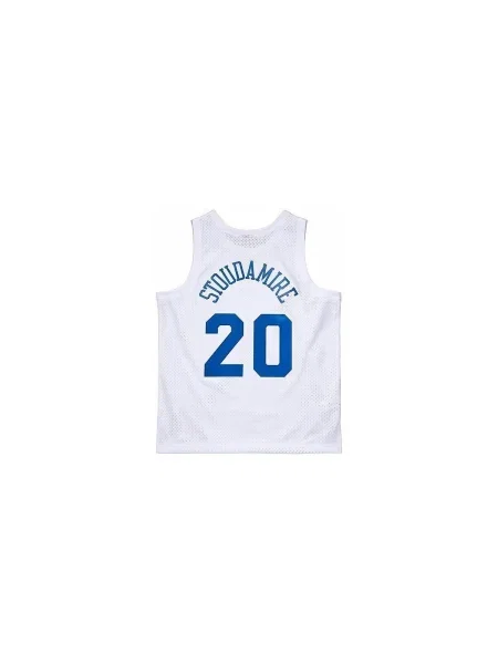 Tricou Mitchell & Ness alb