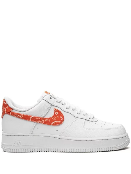 Sneakerși Nike Air Force 1 cu model paisley alb