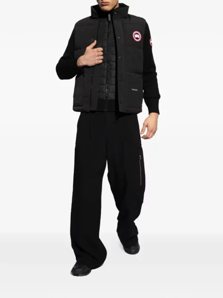 Matlasat pulover Canada Goose negru