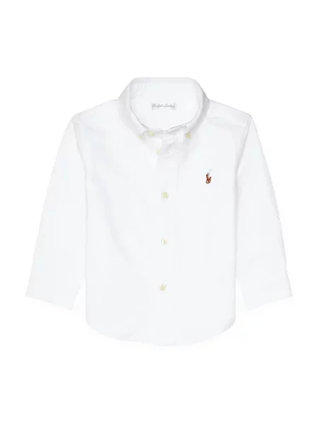 Polo Ralph Lauren košeľa pre bábätká biela