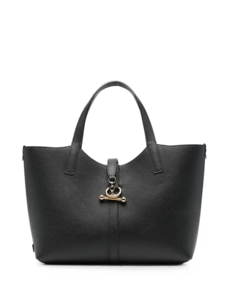 Geantă shopper Strathberry din piele negru