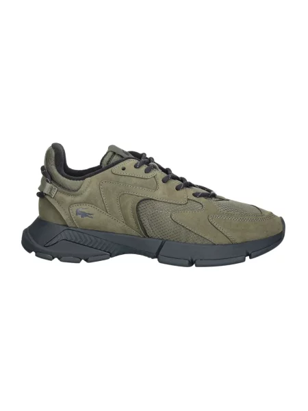 Sneakersy Lacoste skórzane zielone