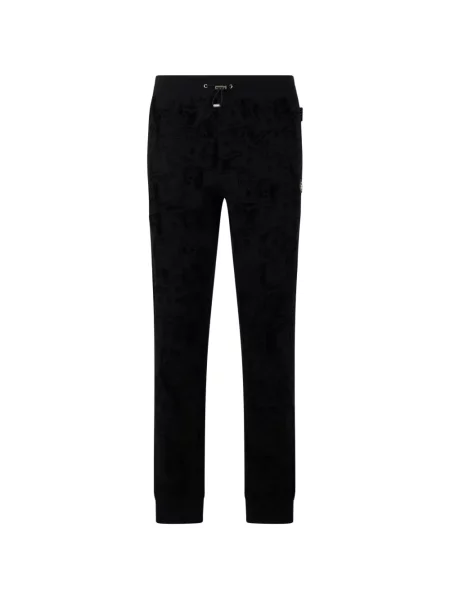 Pantaloni Philipp Plein alergare negru