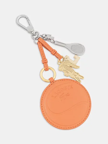 Lacoste obesek za ključe oranžna