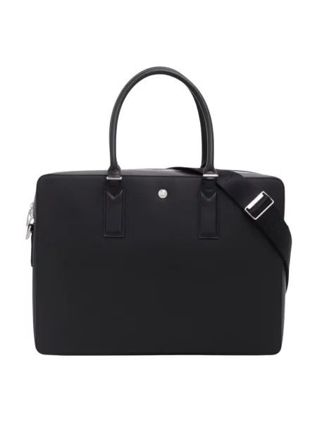 Lacoste Geantă pentru laptop negru
