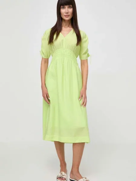 BOSS Orange rochie verde
