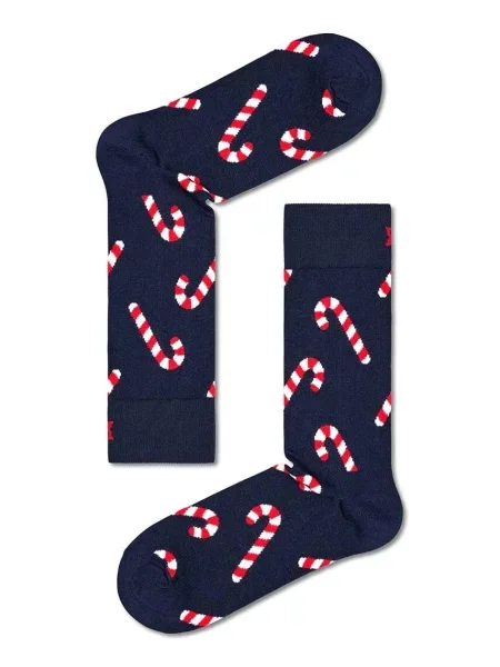 Skarpety Happy Socks X-Mas Stocking granatowy czerwony 3 pary czarny