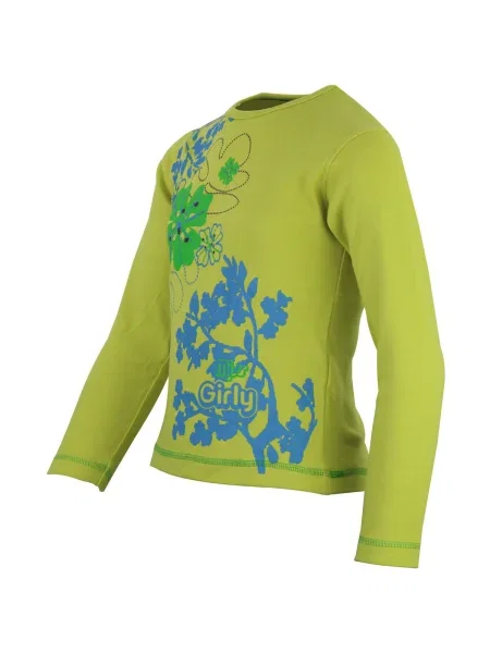 Tricou copii Miss Girly galben
