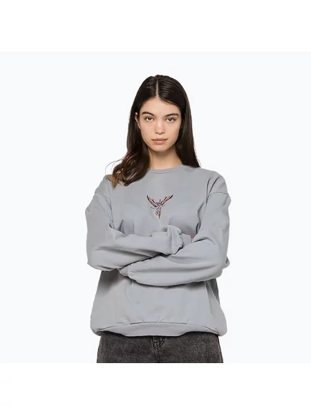 Bluză pentru femei Kaotiko Washed Phoenix pale blue albastru