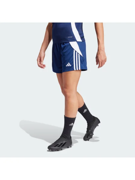 ADIDAS PERFORMANCE Športne hlače Tiro temno modra bela