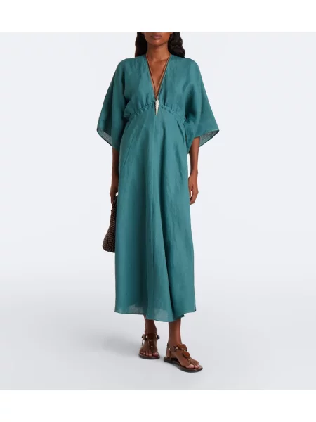Rochie midi Eres de in verde