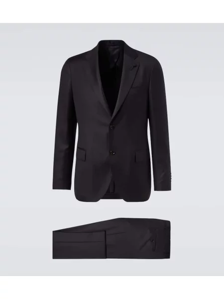 Costum Lardini de lână de costum albastru