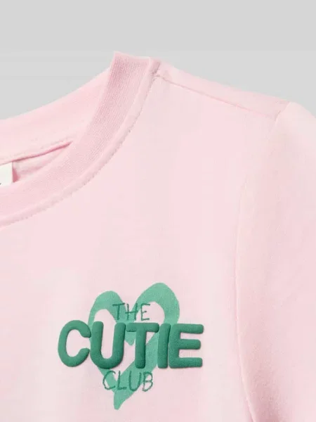 T-shirt o kroju regular fit z czystej bawełny S.oliver Red Label różowa