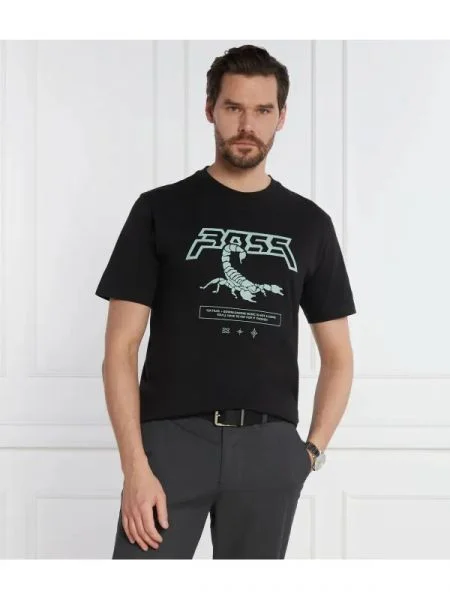 BOSS ORANGE Póló TeScorpion fekete
