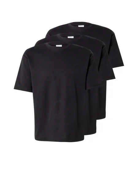 SELECTED HOMME Tricou SLHLOOSEOSCAR' negru