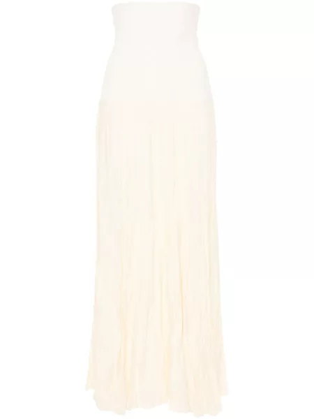 Fustă midi Johanna Ortiz până la genunchi