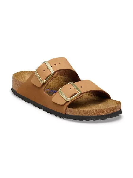 Замшевые шлепанцы Birkenstock