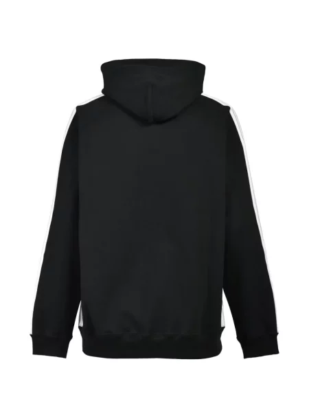 Ριγέ hoodie Breath με αυτόγραφο μαύρο