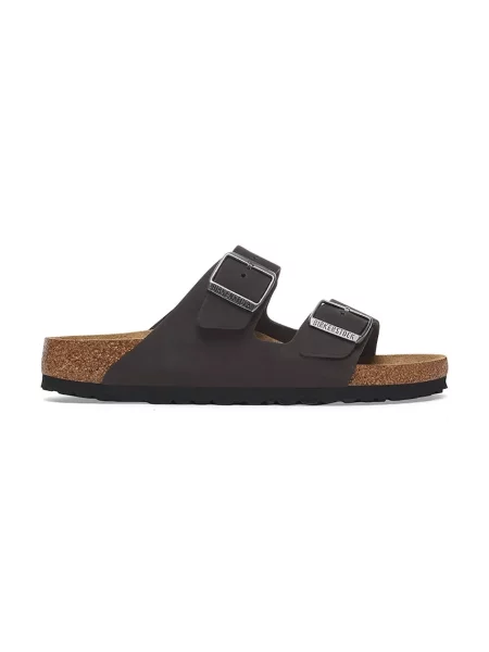 Birkenstock papuci din nubuc Arizona SFB negru