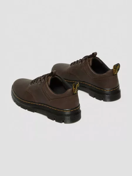 Bőr félcipo Dr. Martens barna