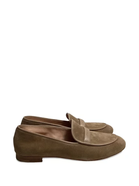 Pantofi loafer Gianvito Rossi din piele de căprioară