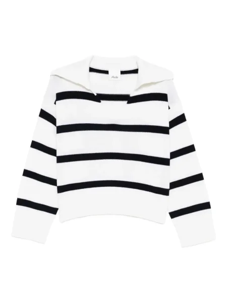 Pulover Allude alb