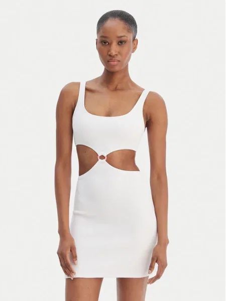 Banana Moon Літня сукня Friday Scrunchy білий