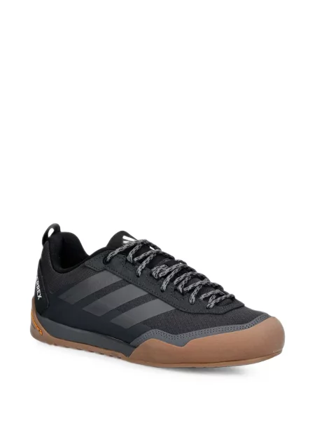 Pantaloni Adidas cu imagine cu model leopard alergare violet