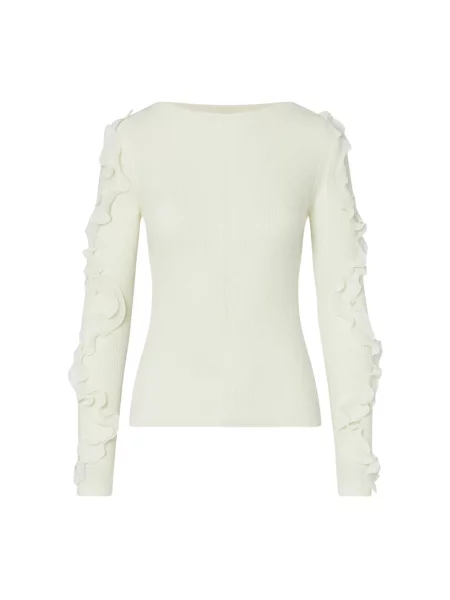 Sweter Liu Jo wełniany biały