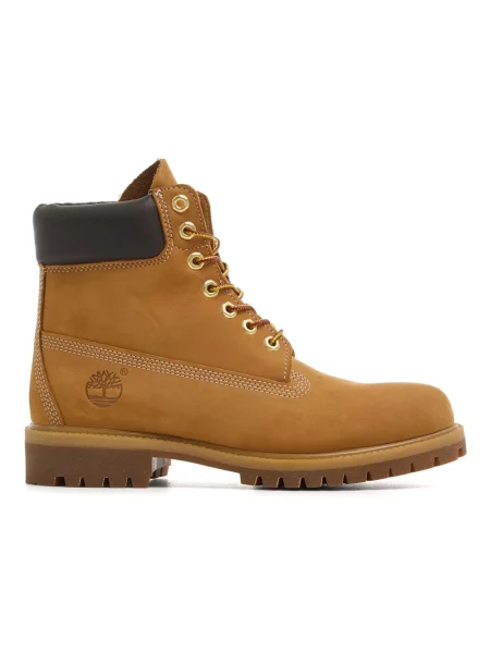 Botki Timberland wodoszczelne skórzane wiązane brązowe
