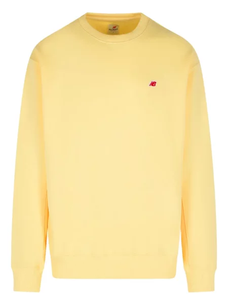 Hanorac New Balance cu aplicații galben