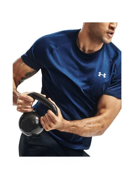 Tricou Under Armour Tech SS Tee Academy/ Graphite XL