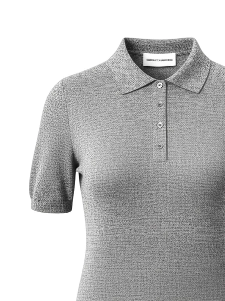 Scurt tricou polo Emerson Renaldi gri