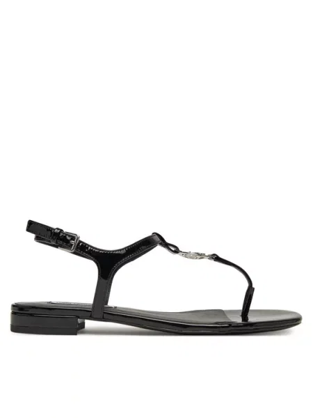 KARL LAGERFELD Sandale crna