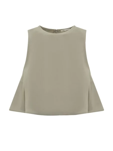 Krótka bluzka Ami Paris zielona