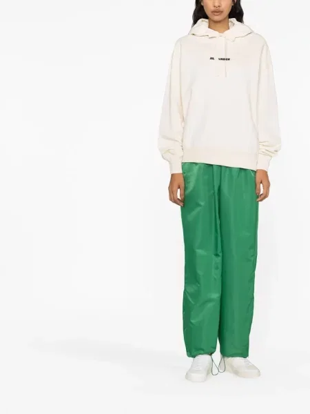 Hanorac cu glugă Jil Sander cu imagine