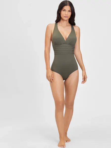 LASCANA Costum de baie întreg oliv