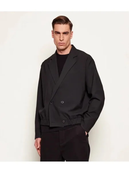 Karl Lagerfeld Geacă | Relaxed fit negru