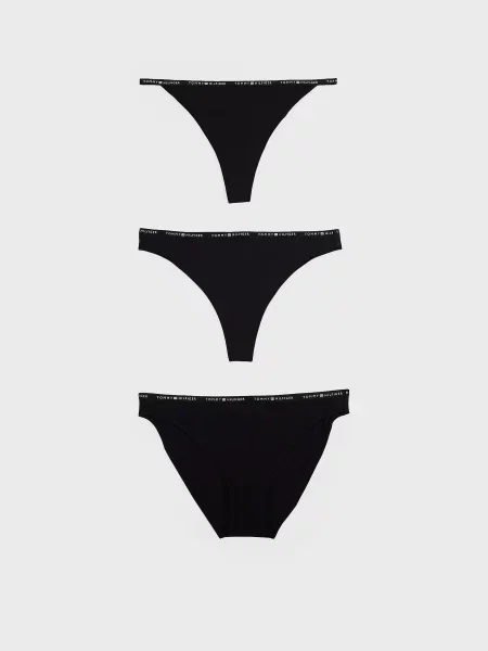 Набір трусів Tommy Hilfiger нейлон/еластан чорний