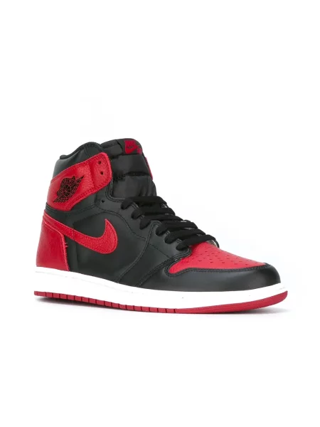 Retro stiliaus sportbačiai Jordan Air Jordan 1 raudona