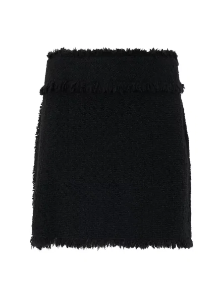 Spódnica mini Alberta Ferretti wełniana czarna